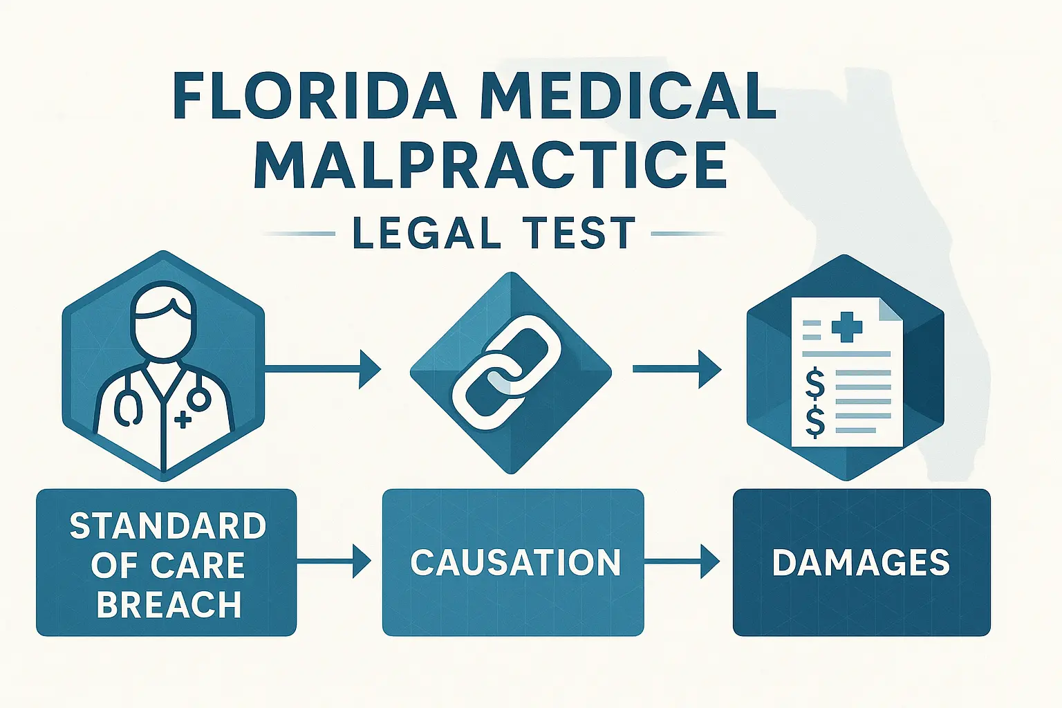 ¿Qué se considera negligencia médica en Florida? Leyes, Ejemplos y Plazos